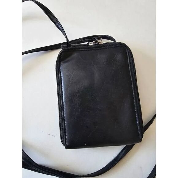 Crossbody bag Fluer de lis black - Picture 3 of 8